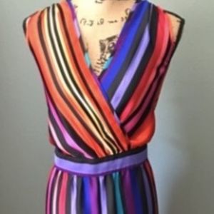 Worthington Maxi Dress Multi Color